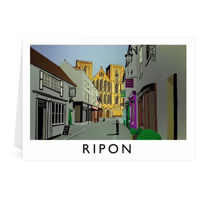 Ripon, Yorkshire Greeting Card 7x5