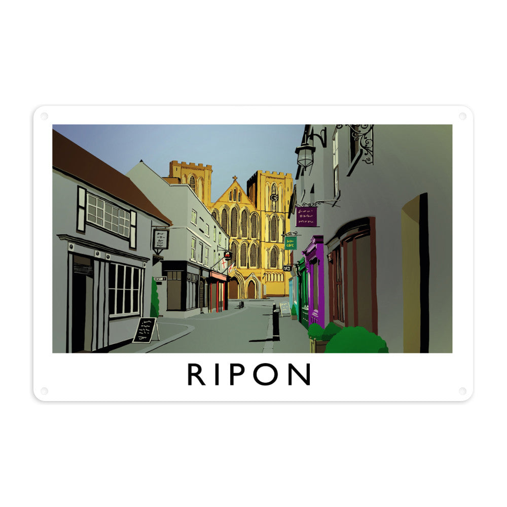 Ripon, Yorkshire Metal Sign