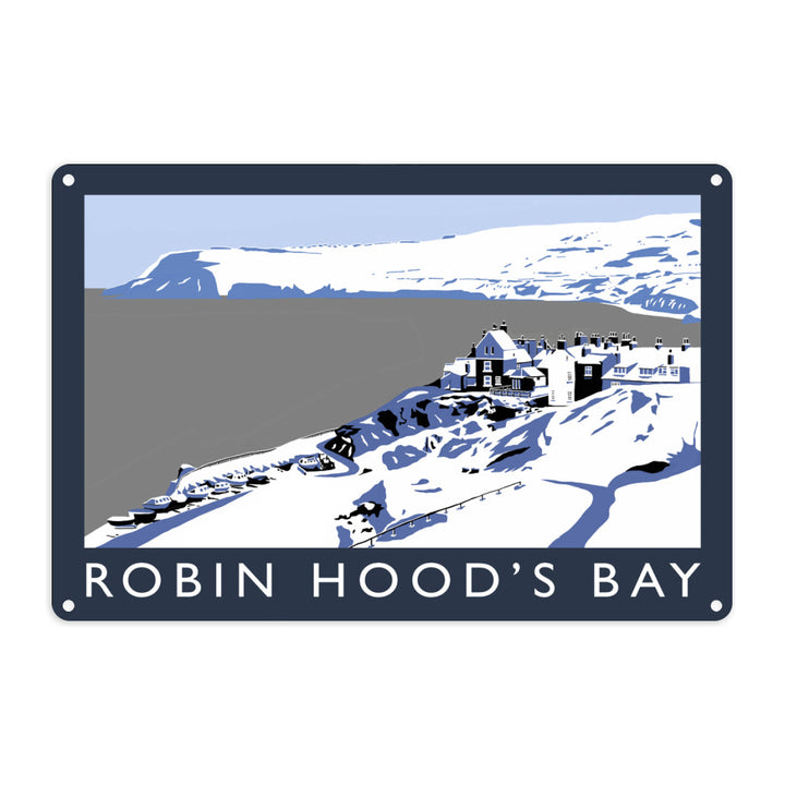 Robin Hoods Bay, Yorkshire Metal Sign