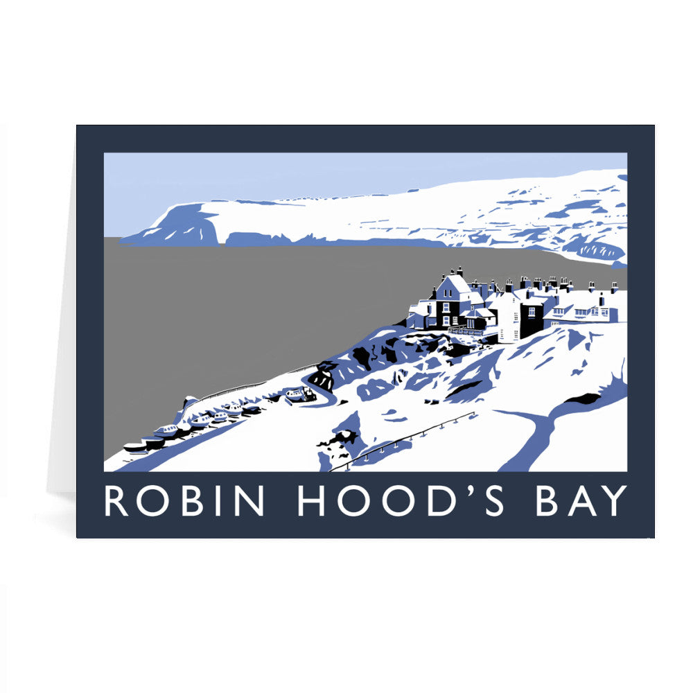Robin Hoods Bay, Yorkshire Greeting Card 7x5