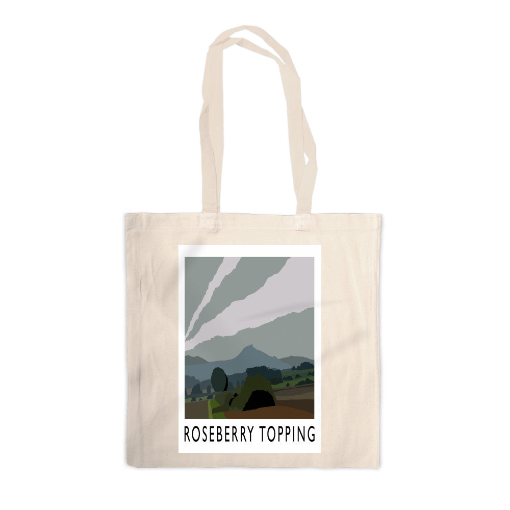 Roseberry Topping, Yorkshire Canvas Tote Bag