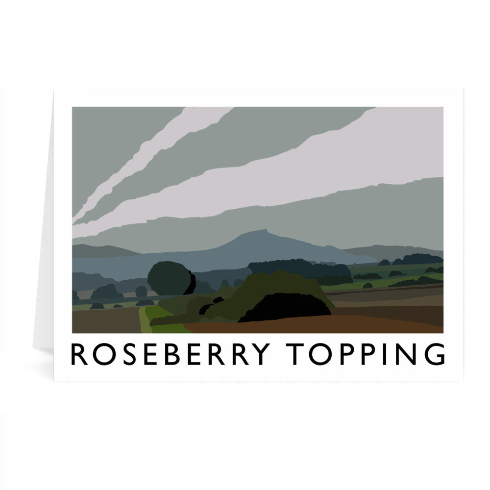 Roseberry Topping, Yorkshire Greeting Card 7x5