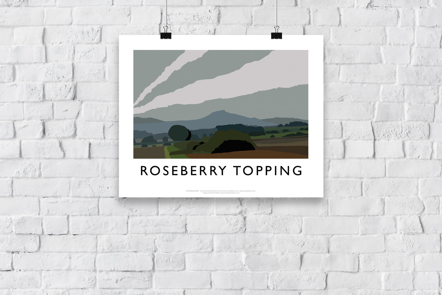 Roseberry Topping, Yorkshire - Art Print