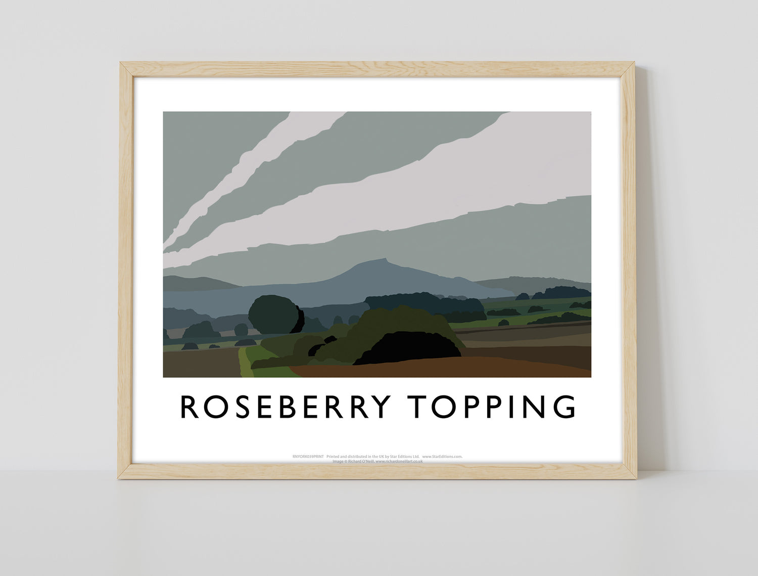 Roseberry Topping, Yorkshire - Art Print