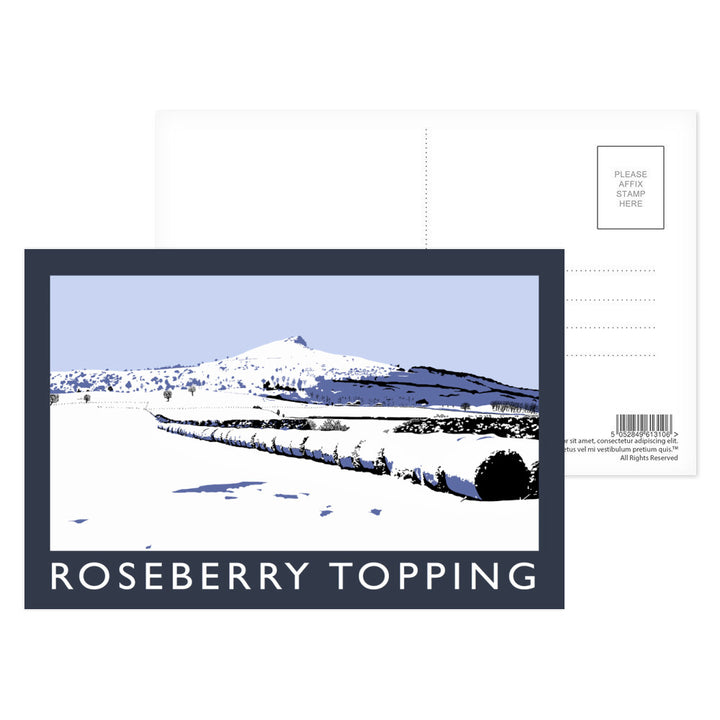 Roseberry Topping, Yorkshire Postcard Pack