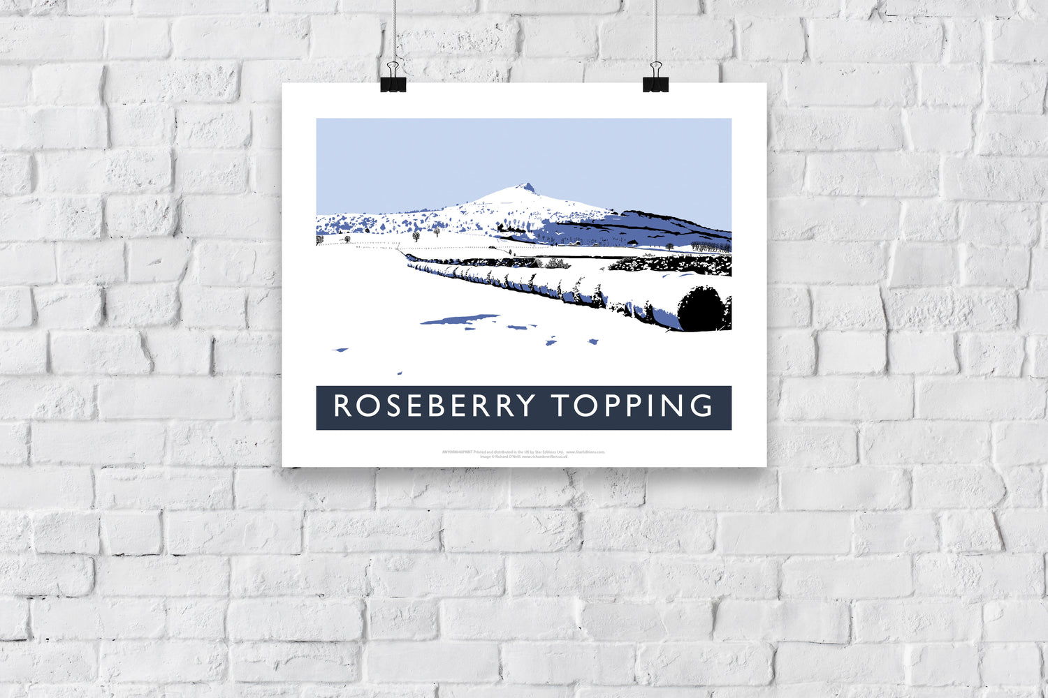 Roseberry Topping, Yorkshire - Art Print