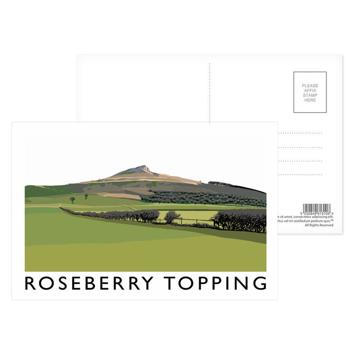 Roseberry Topping, Yorkshire Postcard Pack