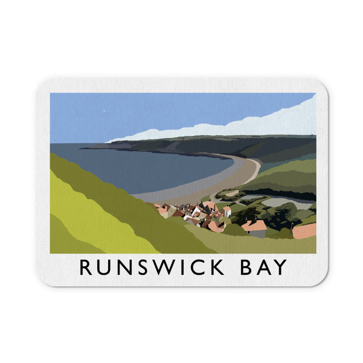 Runswick Bay, Yorkshire Mouse Mat