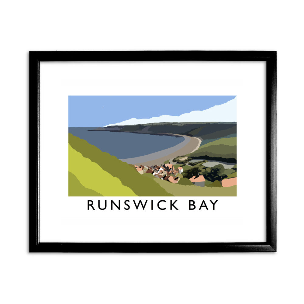 Runswick Bay, Yorkshire - Art Print