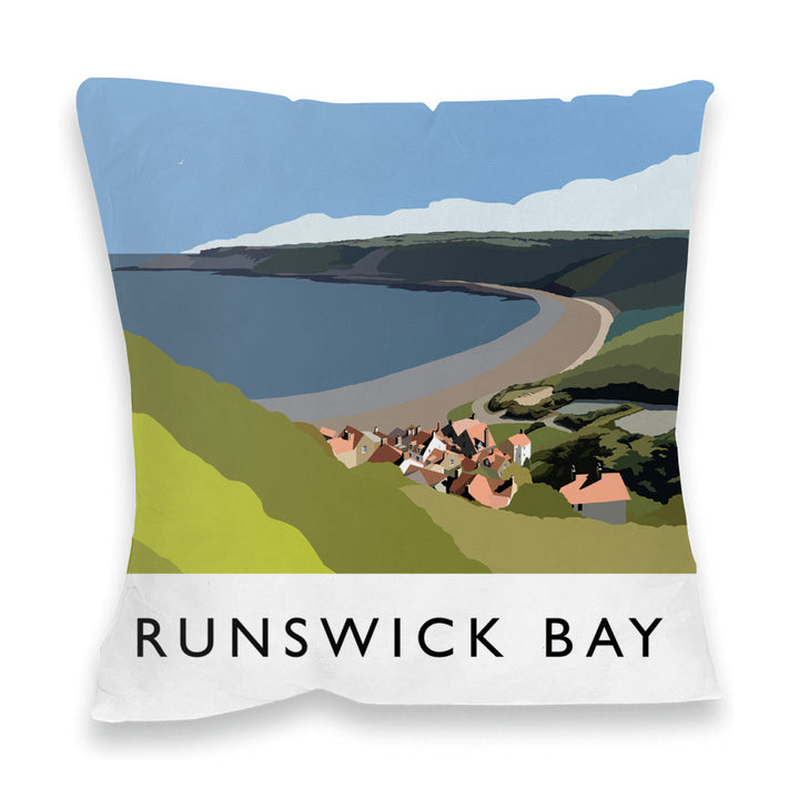 Runswick Bay, Yorkshire Fibre Filled Cushion