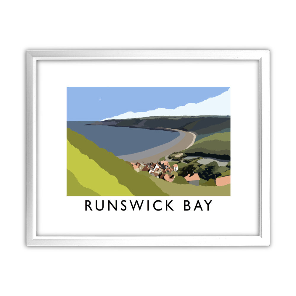 Runswick Bay, Yorkshire - Art Print