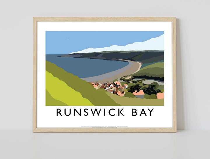 Runswick Bay, Yorkshire - Art Print