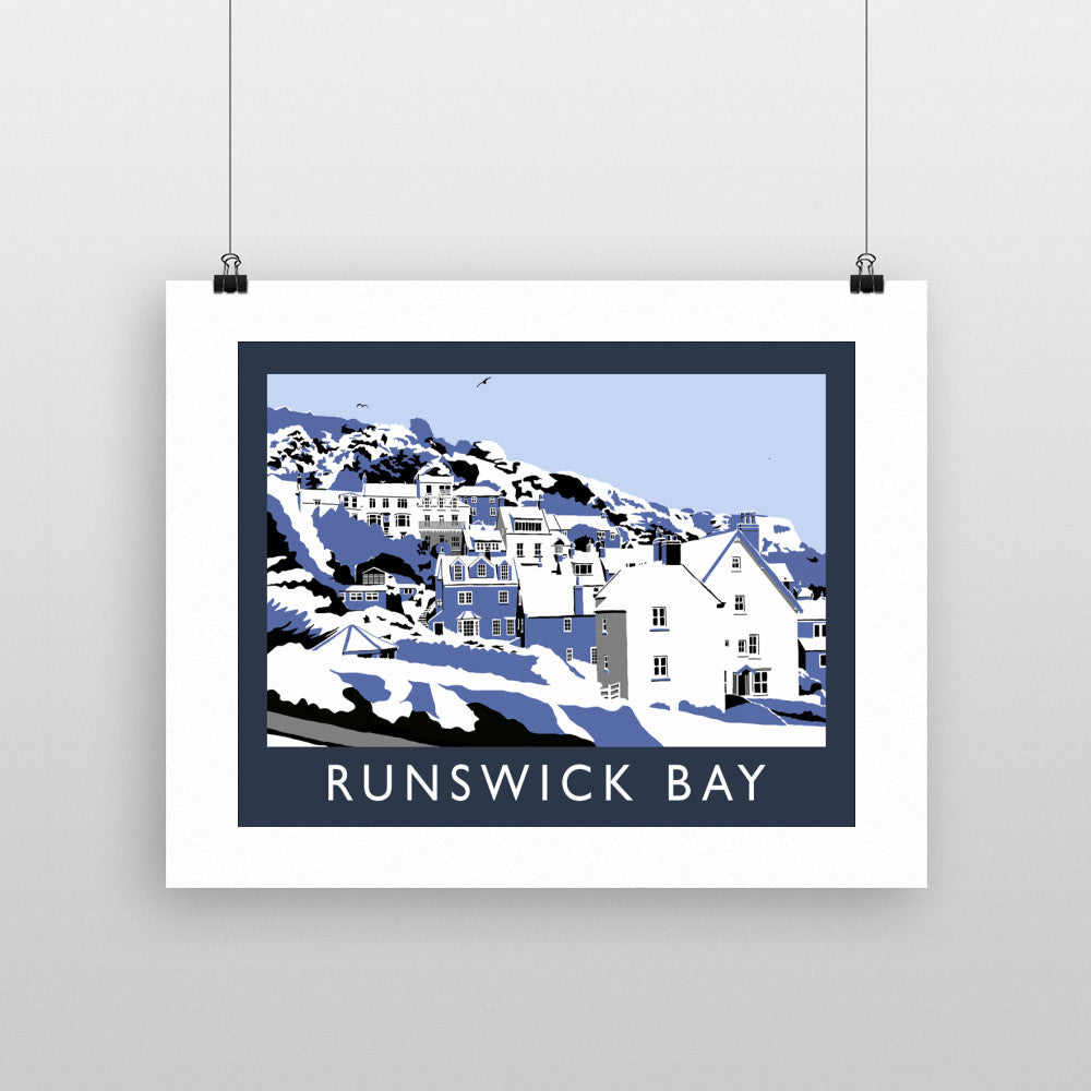 Runswick Bay, Yorkshire - Art Print