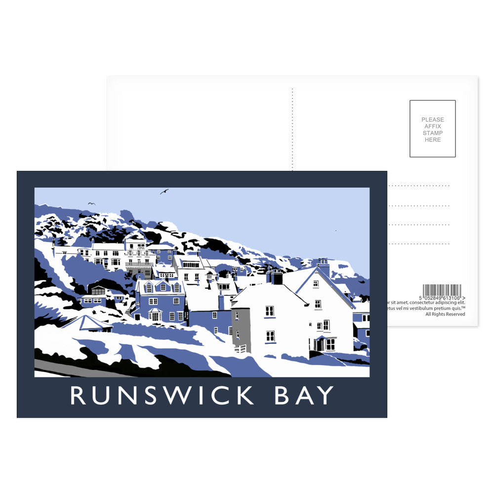 Runswick Bay, Yorkshire Postcard Pack