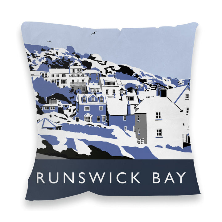 Runswick Bay, Yorkshire Fibre Filled Cushion