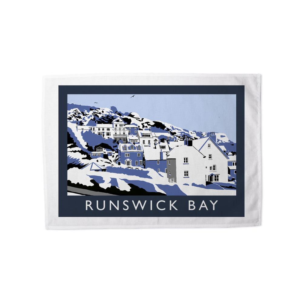 Runswick Bay, Yorkshire Tea Towel