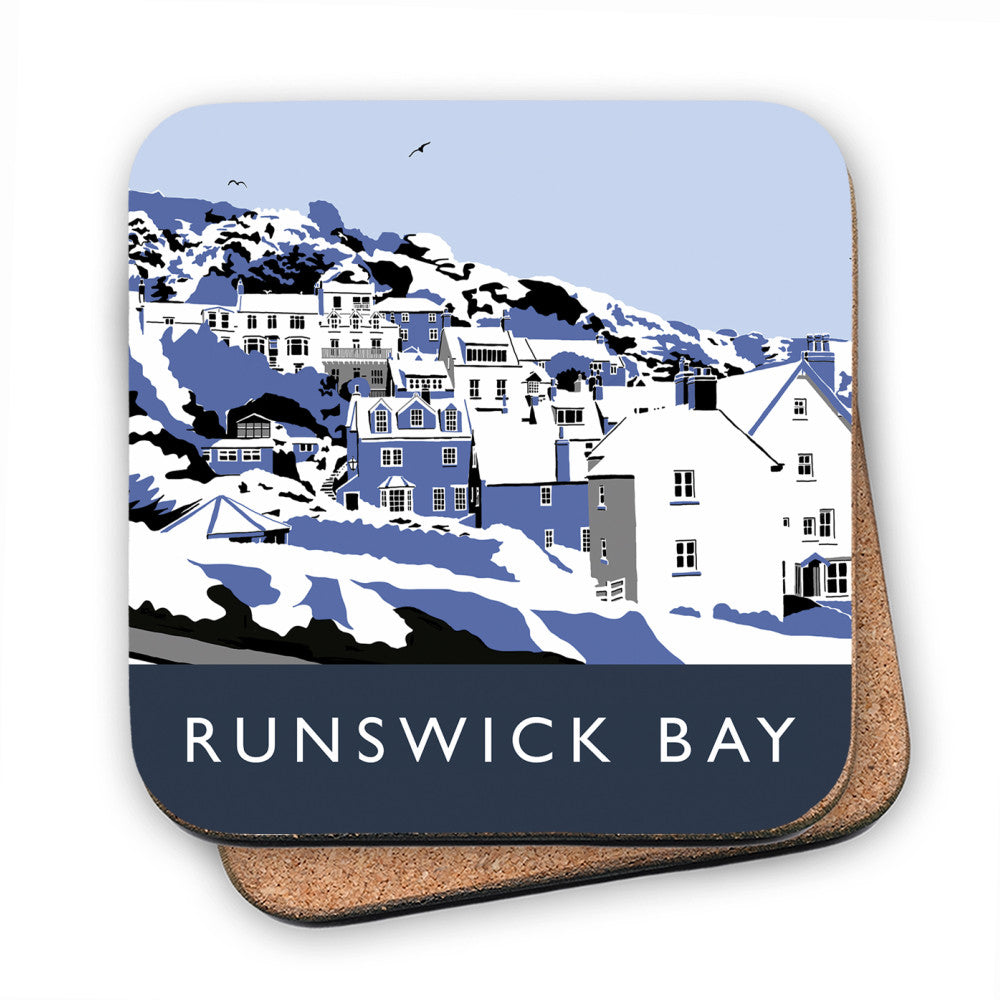 Runswick Bay, Yorkshire MDF Coaster