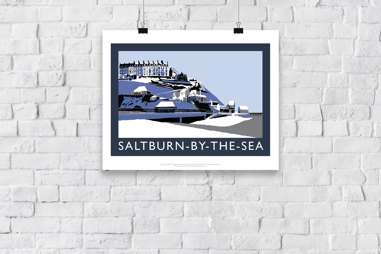 Saltburn-By-The-Sea, Yorkshire - Art Print
