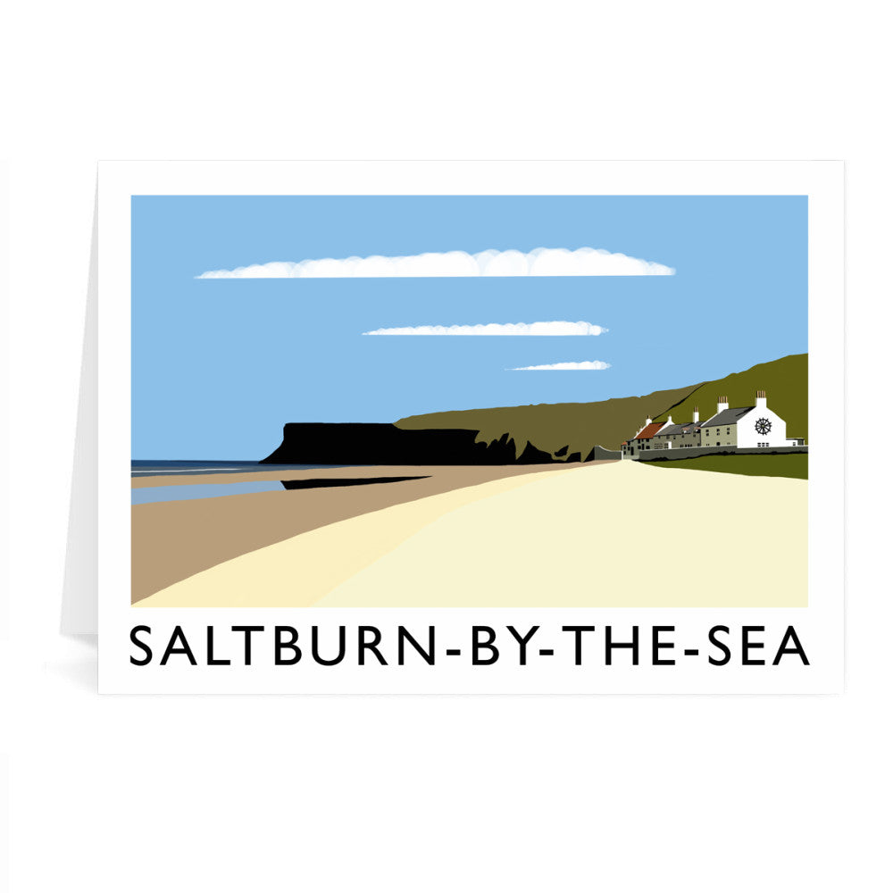 Saltburn-By-The-Sea, Yorkshire Greeting Card 7x5