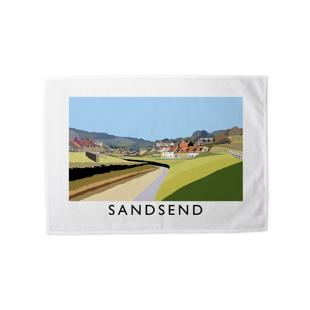 Sandsend, Yorkshire Tea Towel