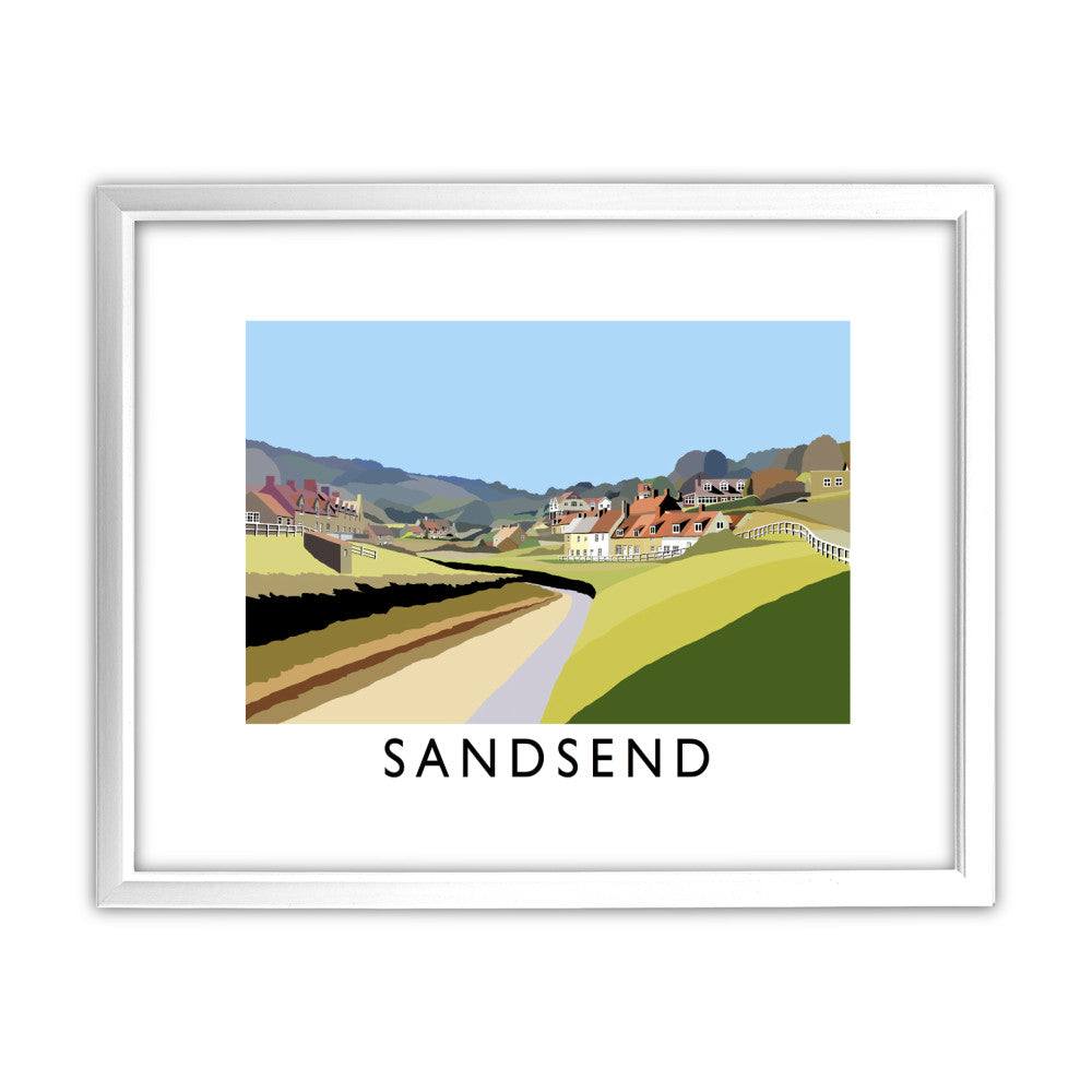 Sandsend, Yorkshire - Art Print