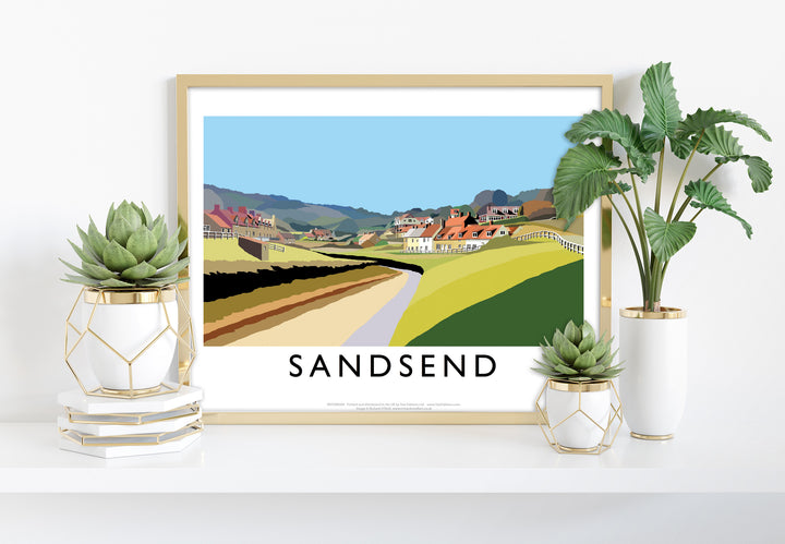 Sandsend, Yorkshire - Art Print