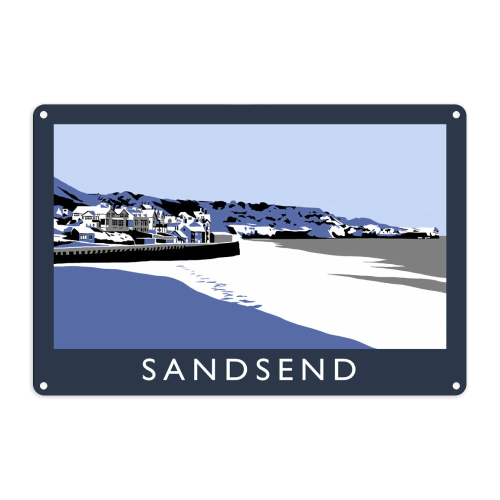 Sandsend, Yorkshire Metal Sign
