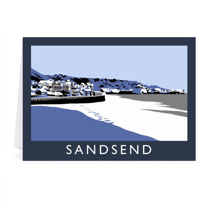 Sandsend, Yorkshire Greeting Card 7x5