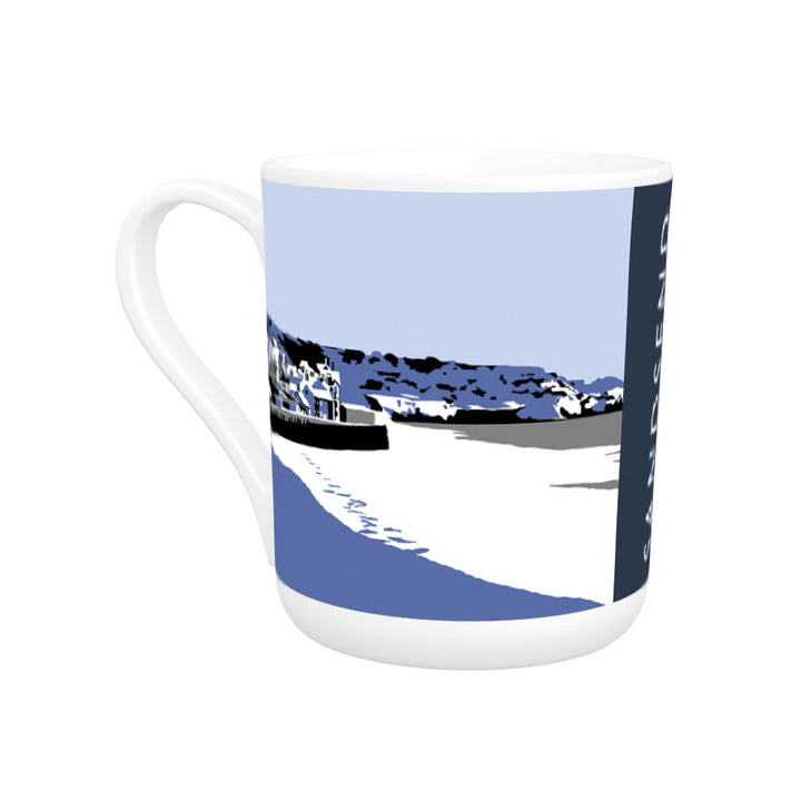 Sandsend, Yorkshire Bone China Mug