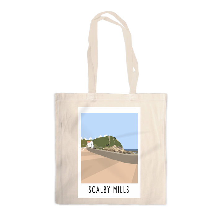 Scalby Mills, Yorkshire Canvas Tote Bag