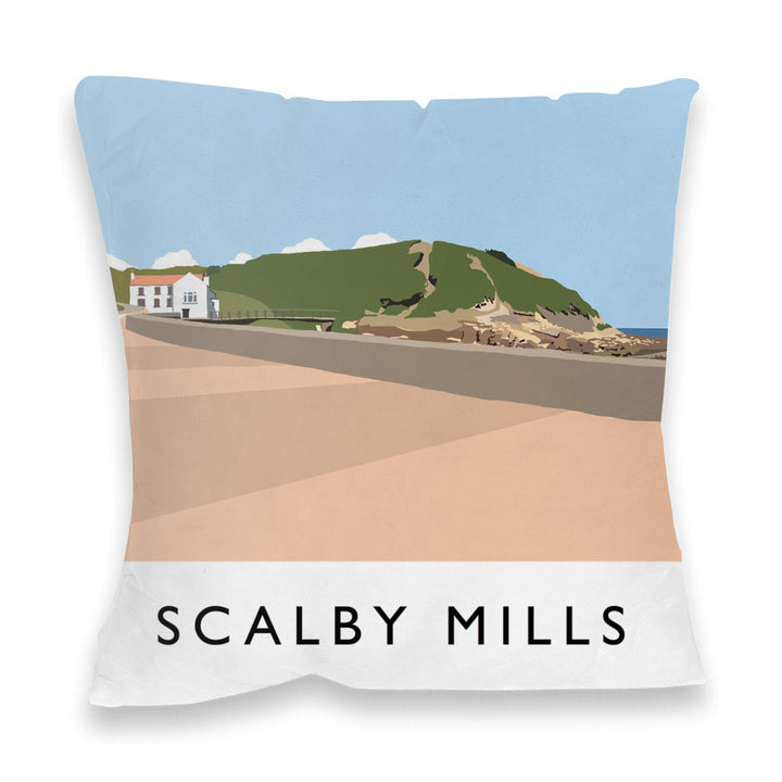 Scalby Mills, Yorkshire Fibre Filled Cushion