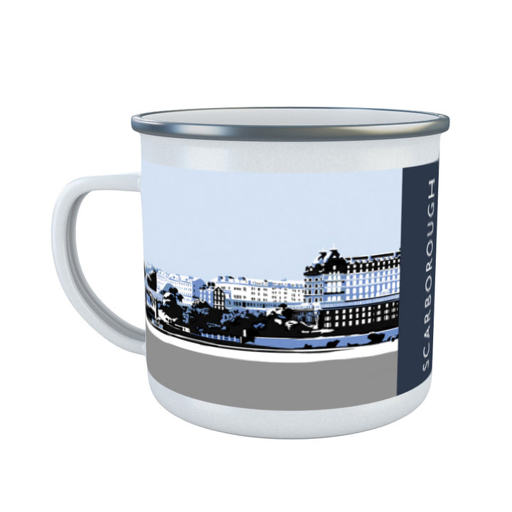 Scarborough, Yorkshire Enamel Mug