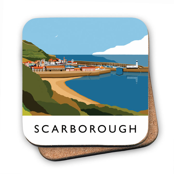 Scarborough, Yorkshire MDF Coaster