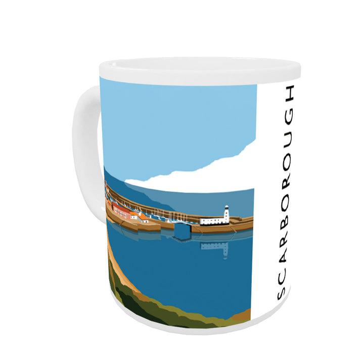 Scarborough, Yorkshire Coloured Insert Mug