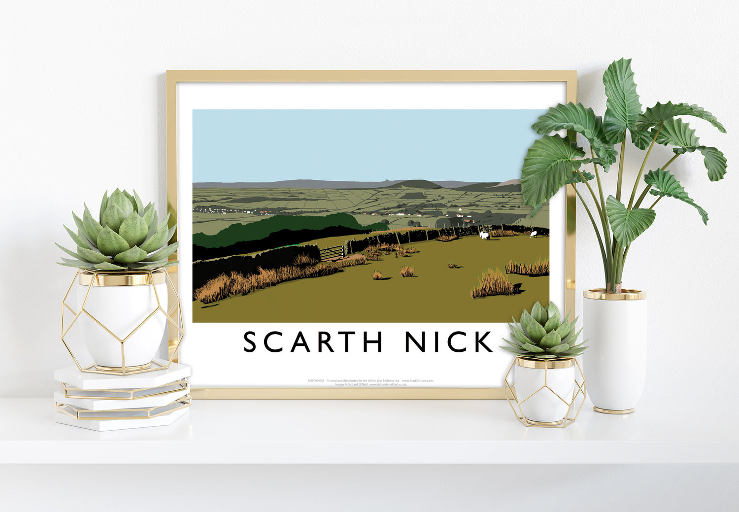 Scarth Mick, Yorkshire - Art Print
