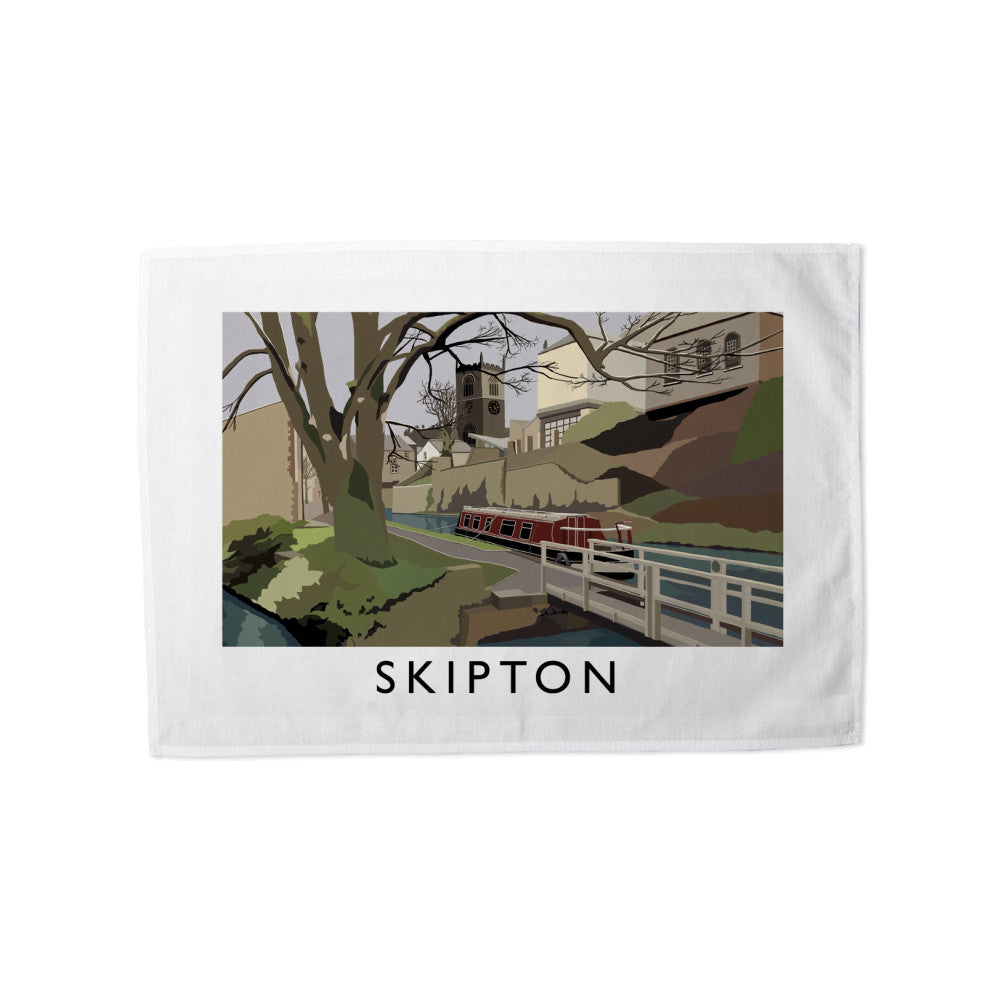 Skipton, Yorkshire Tea Towel