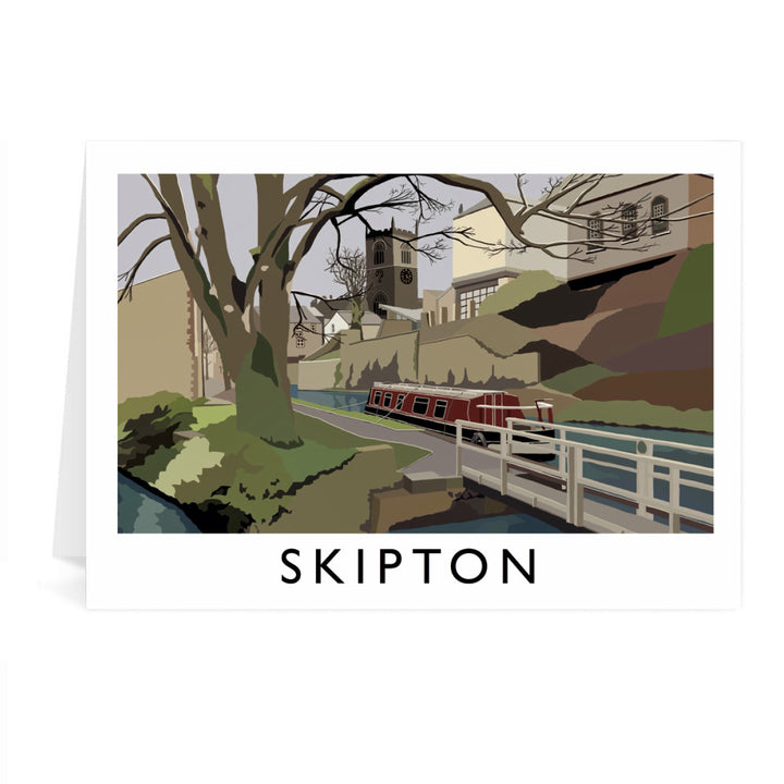Skipton, Yorkshire Greeting Card 7x5