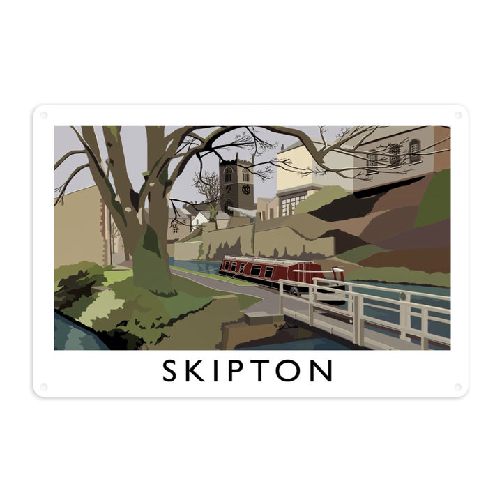Skipton, Yorkshire Metal Sign