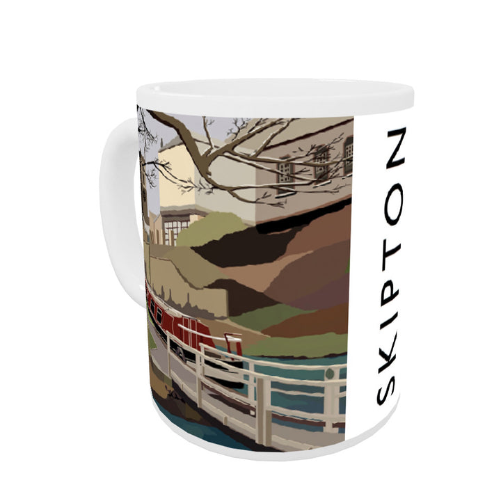 Skipton, Yorkshire Coloured Insert Mug
