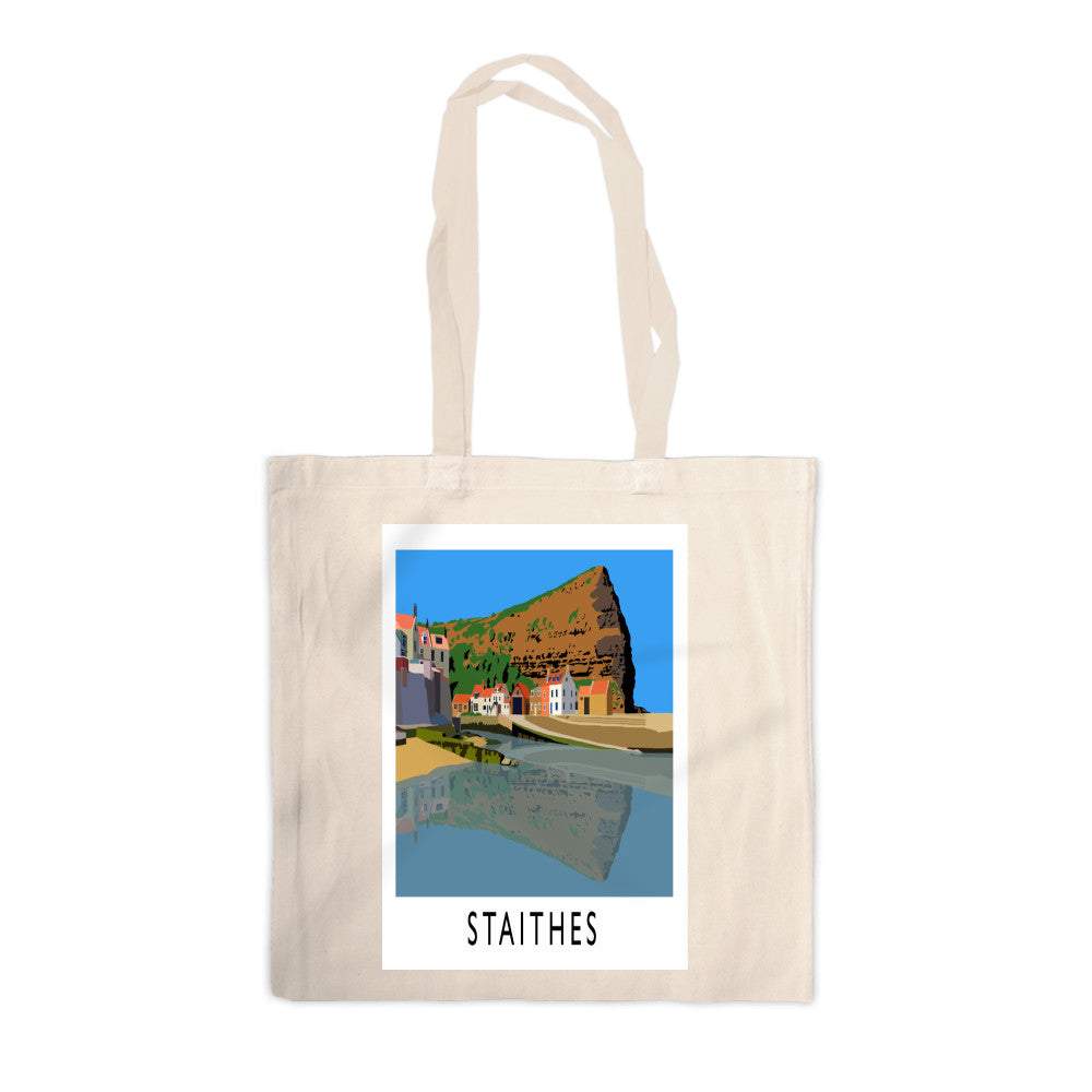 Staithes, Yorkshire Canvas Tote Bag