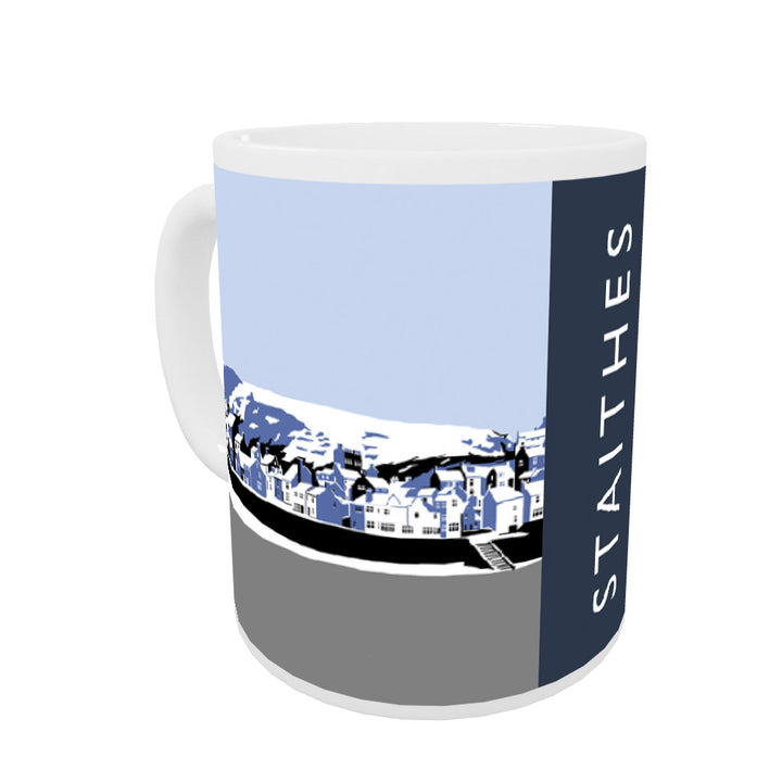 Staithes, Yorkshire Coloured Insert Mug