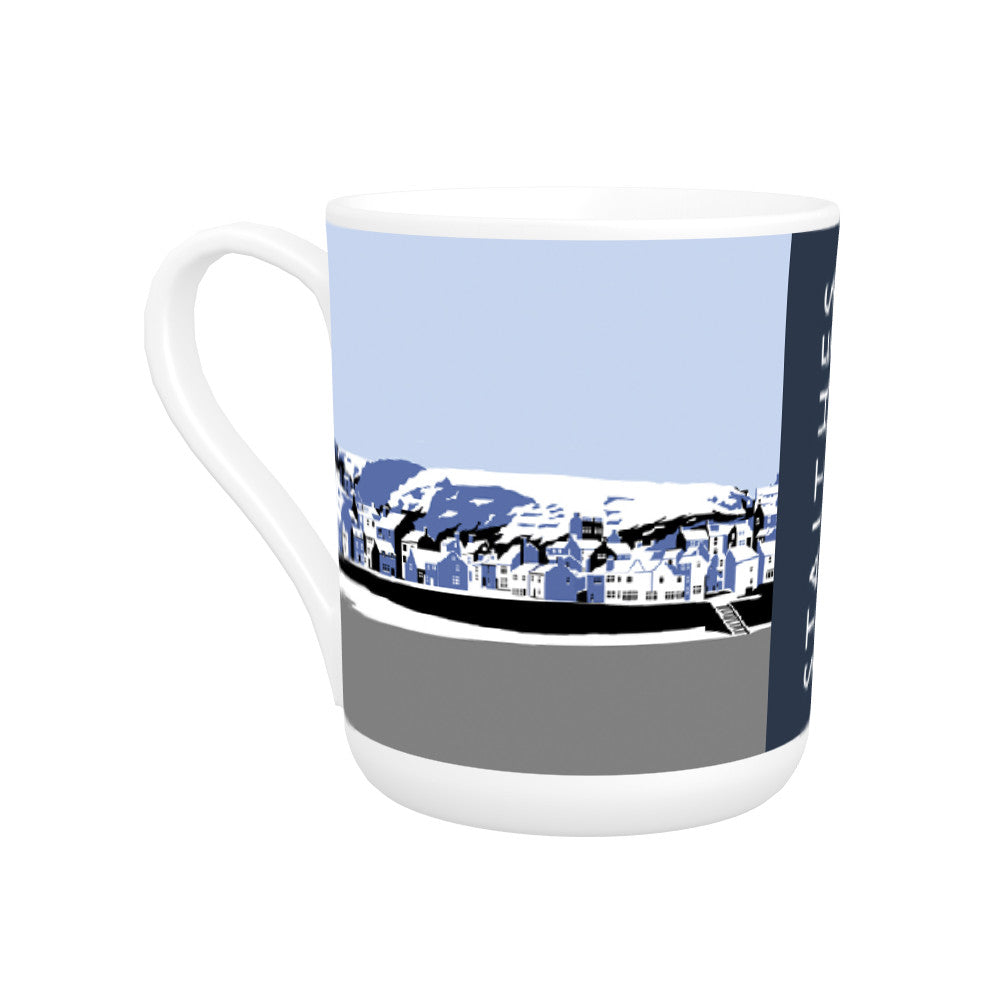 Staithes, Yorkshire Bone China Mug