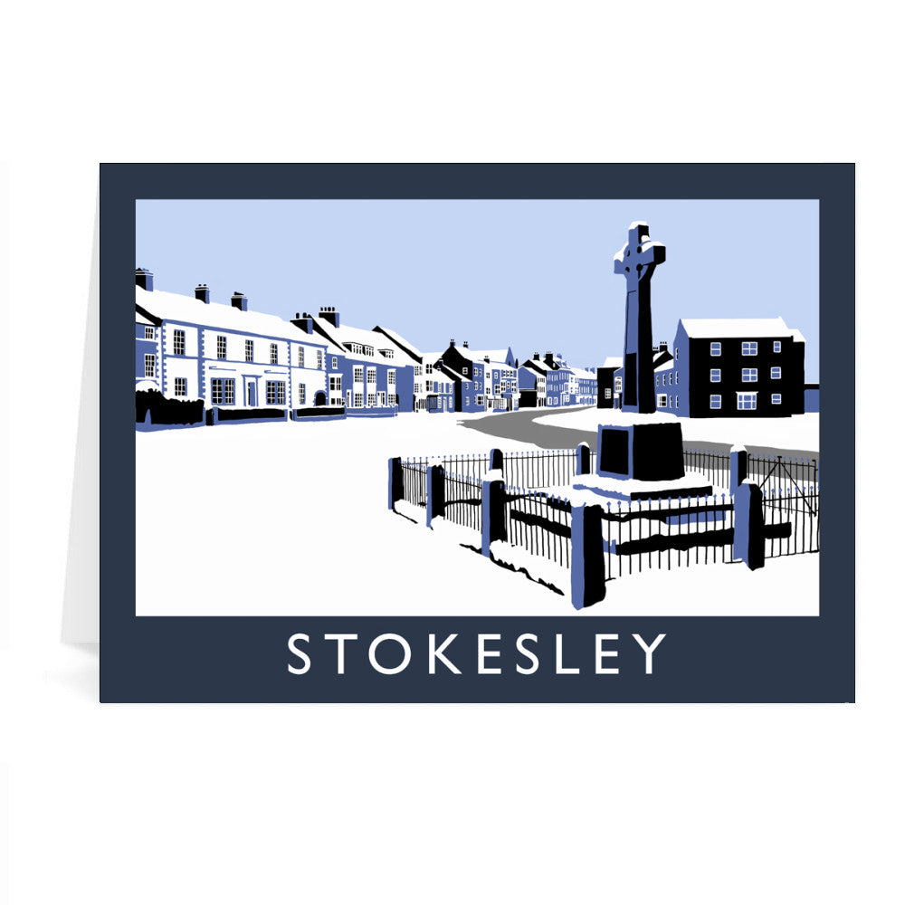 Stokesley, Yorkshire Greeting Card 7x5