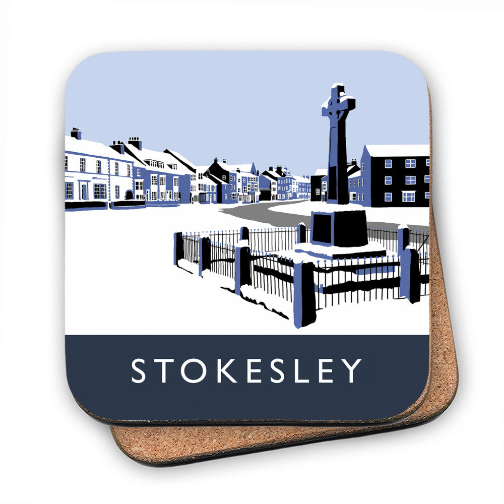 Stokesley, Yorkshire MDF Coaster