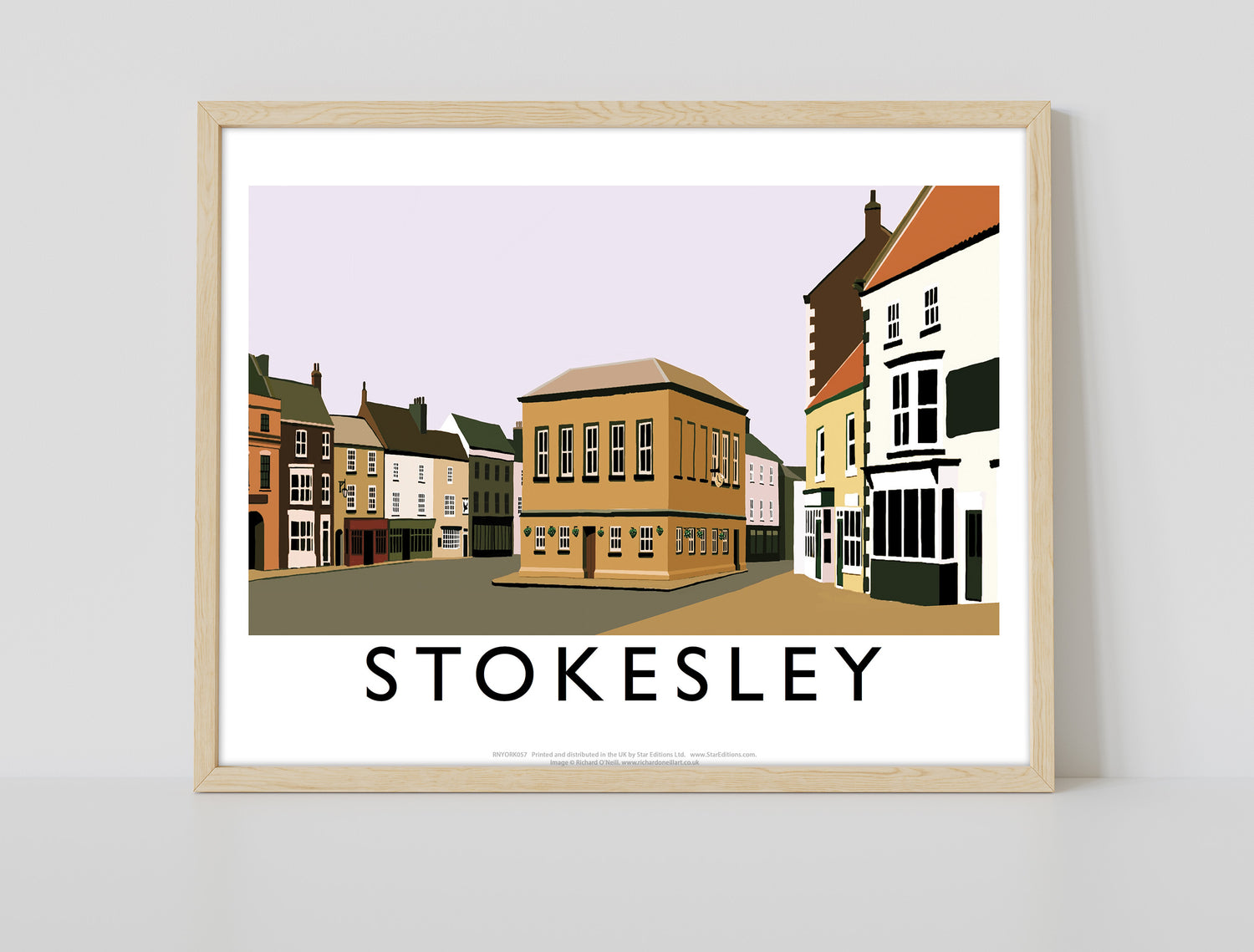 Stokesley, Yorkshire - Art Print
