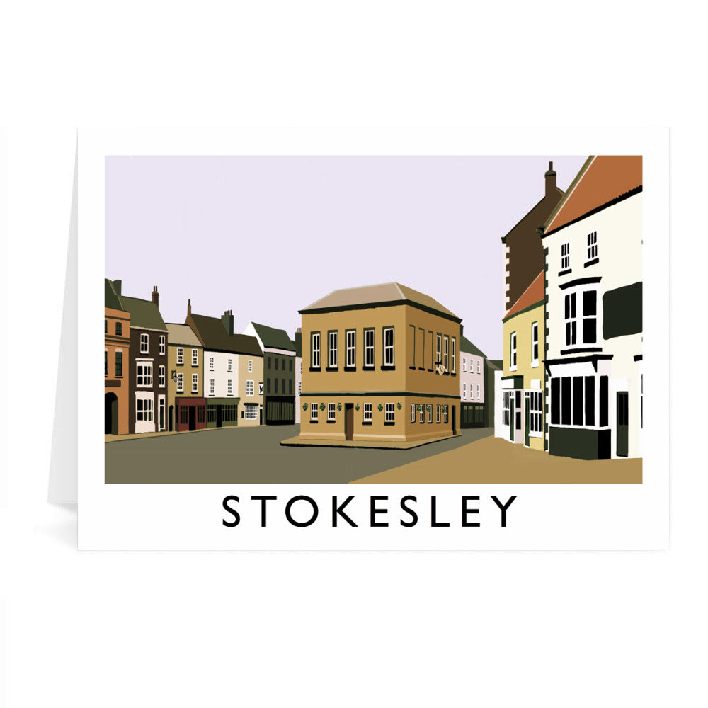 Stokesley, Yorkshire Greeting Card 7x5
