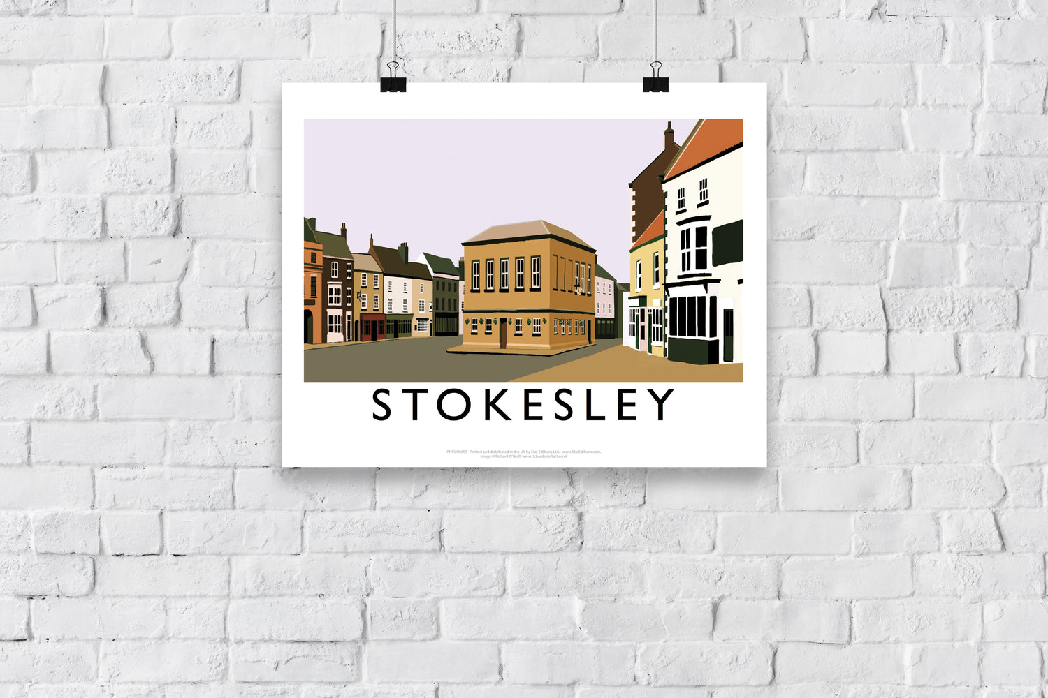 Stokesley, Yorkshire - Art Print