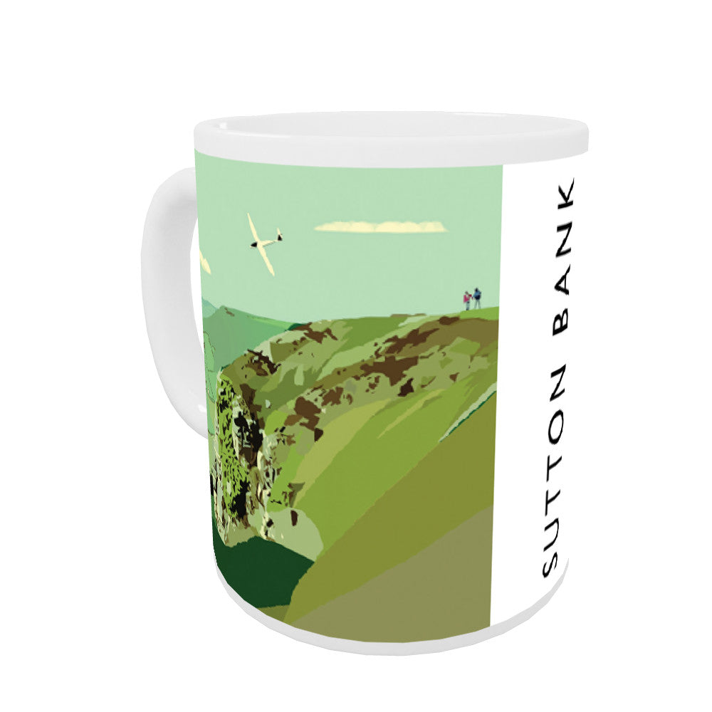 Sutton Bank, Yorkshire Coloured Insert Mug