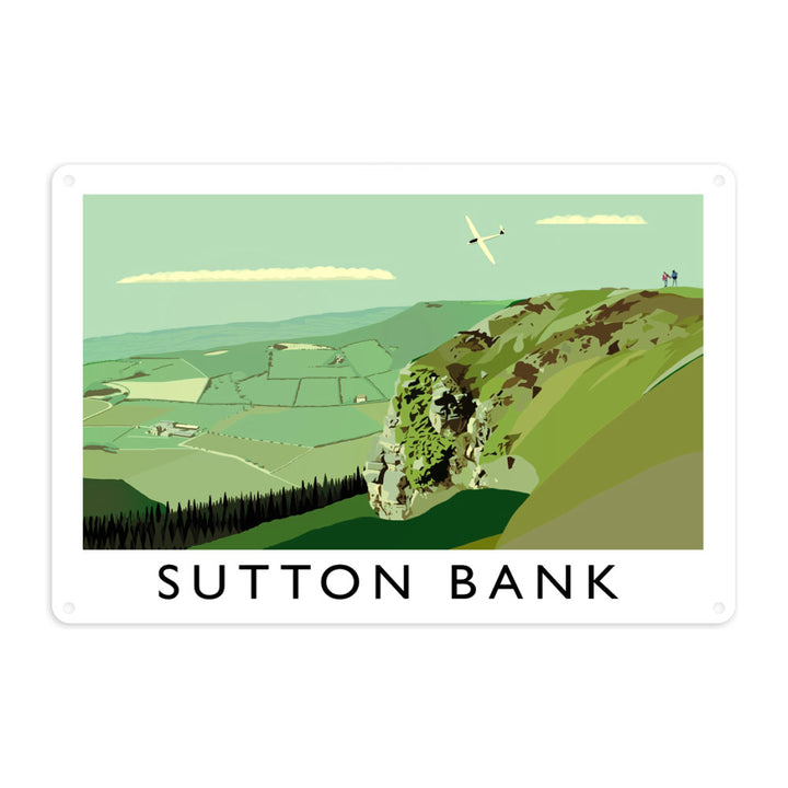 Sutton Bank, Yorkshire Metal Sign