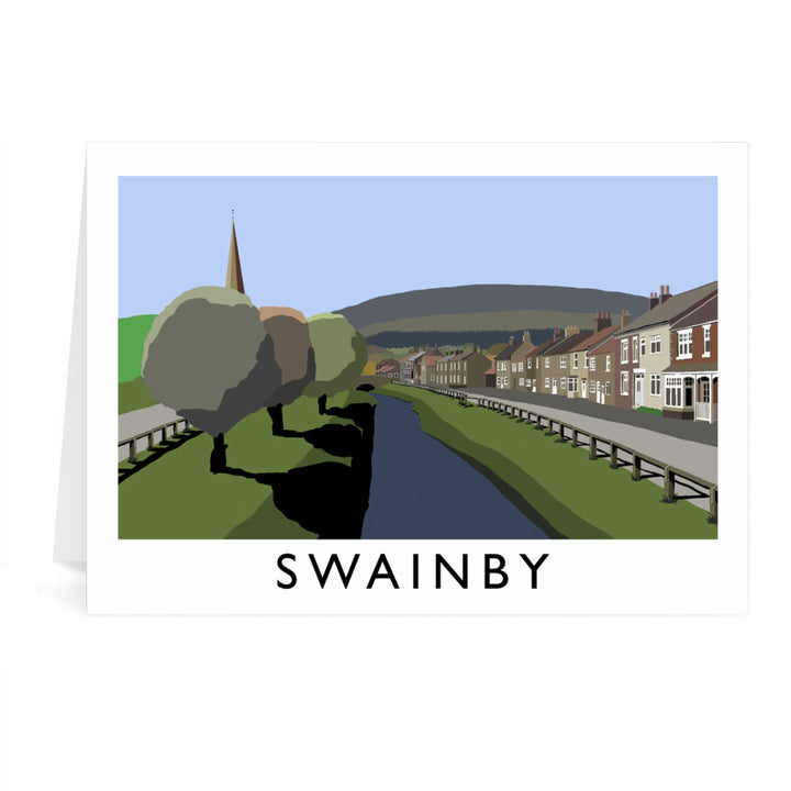 Swainby, Yorkshire Greeting Card 7x5